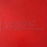 2 stackable tables Demetrio 45 by Vico Magistretti for Artemide