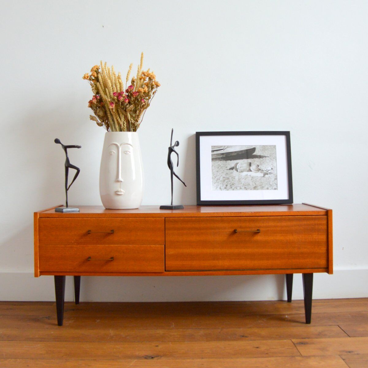 Vintage bass row 1950s