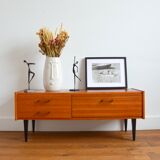 Vintage bass row 1950s