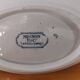 Blue and green iron clay bowl, “Mignon” model, H & Cie Sarreguemines
