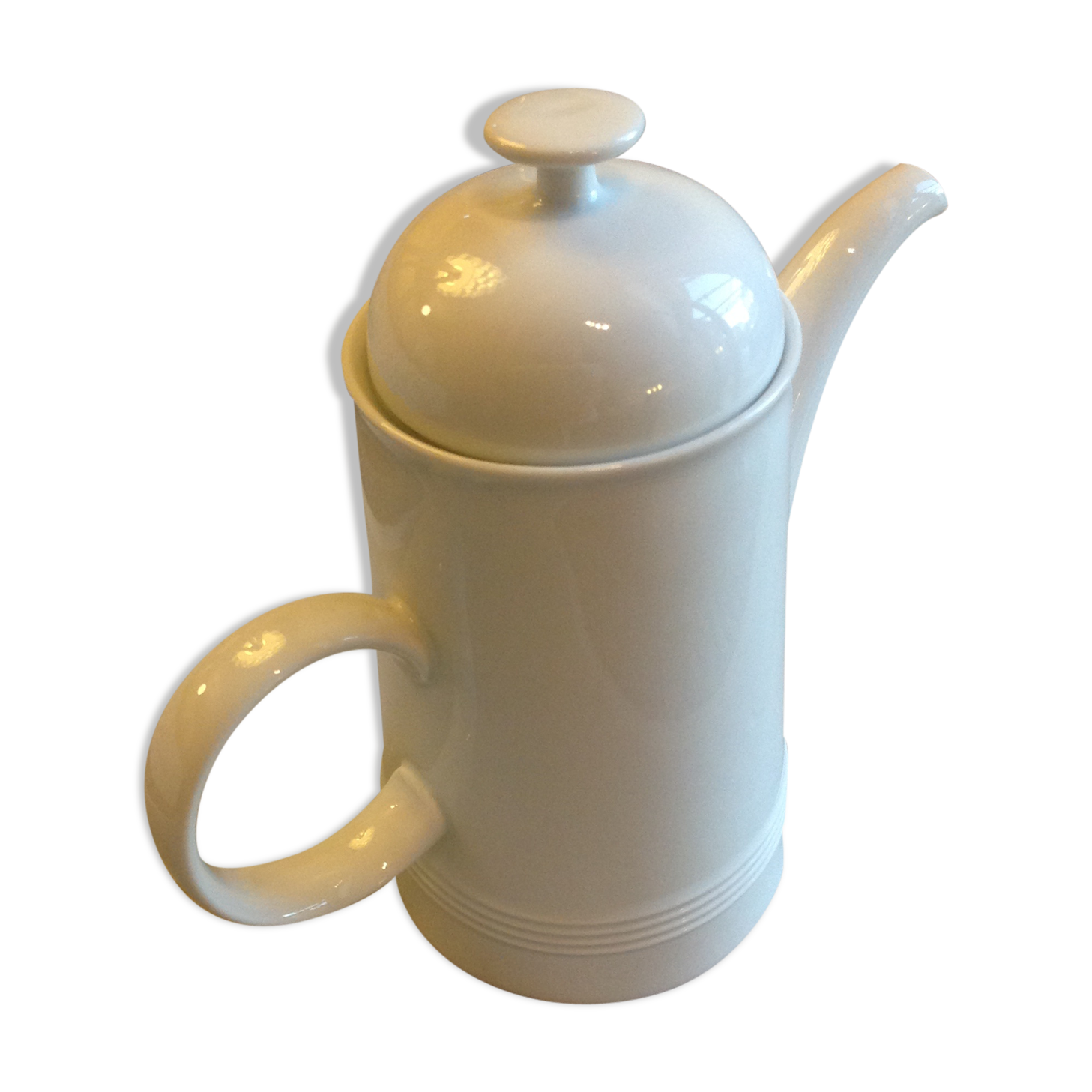 Coffeemaker Melitta 70's white vintage ceramic
