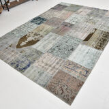 Neutral tones turkish rug 304x211cm
