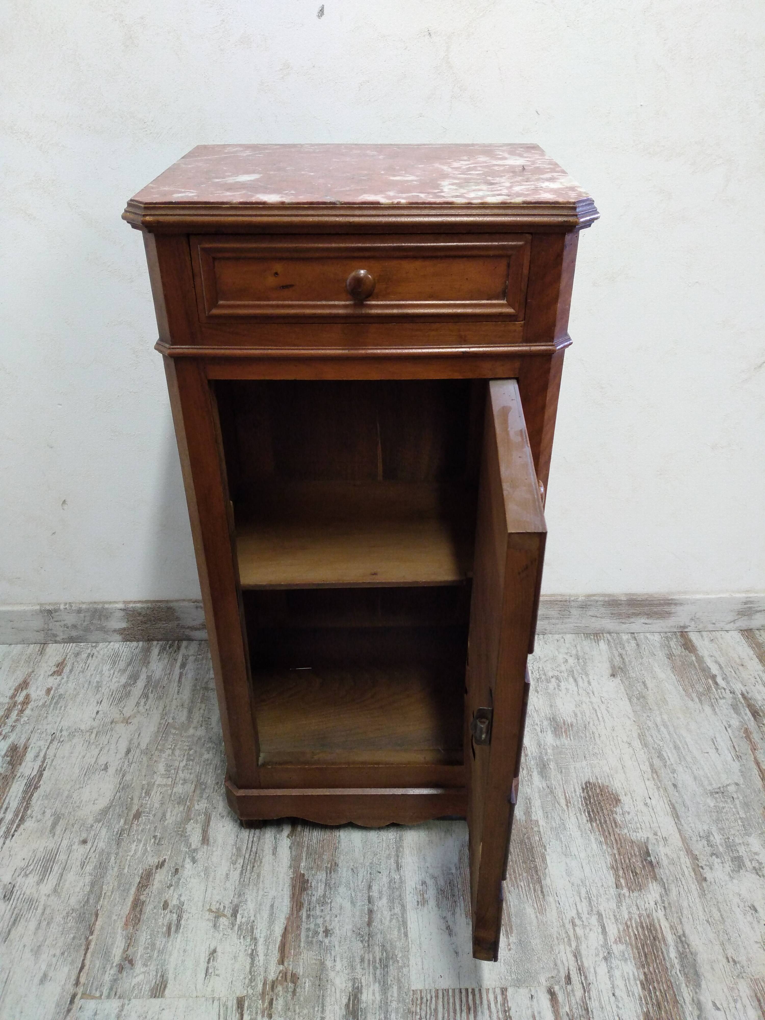 Old bedside table