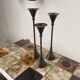 Trio de bougeoirs Memphis