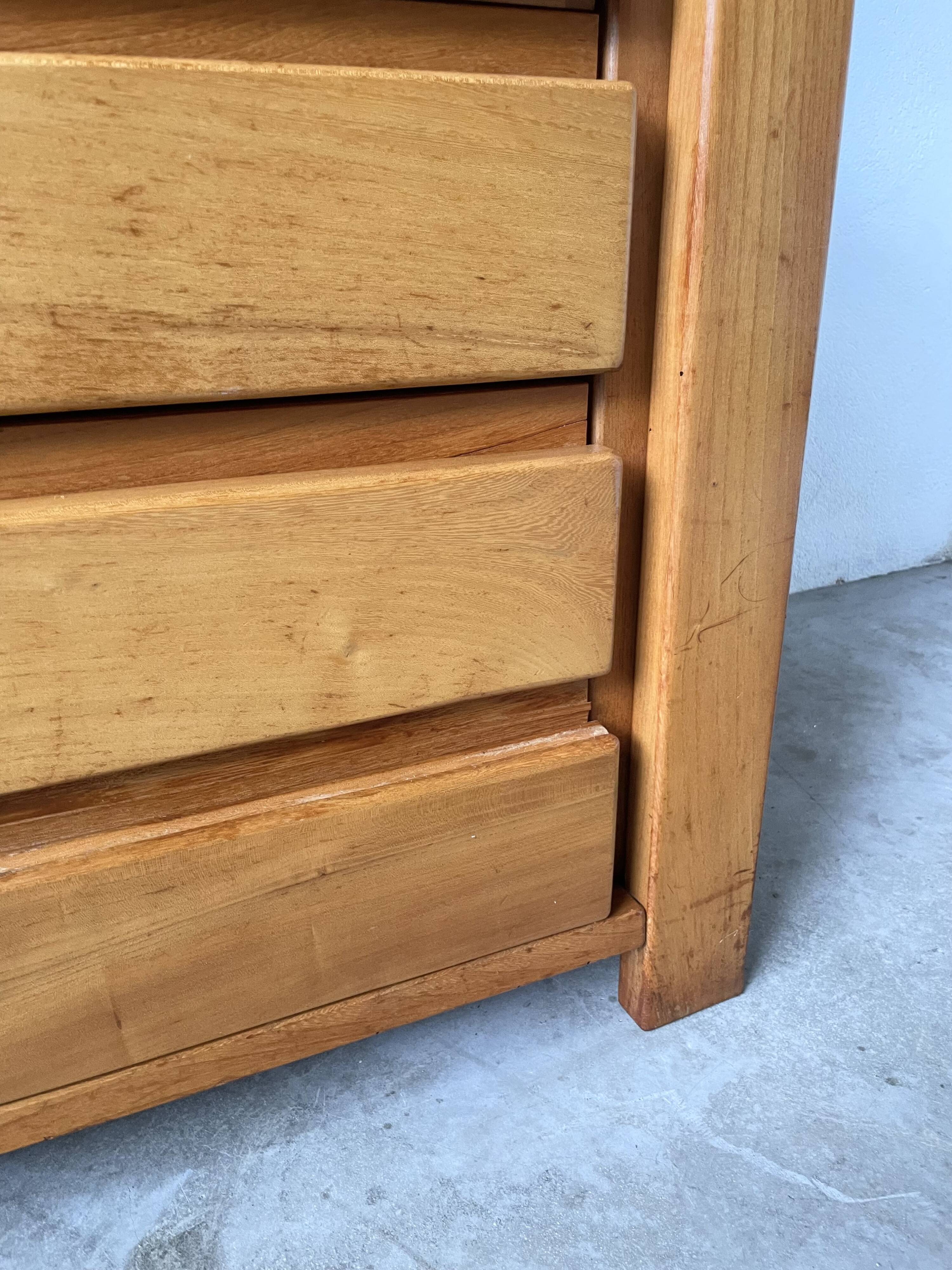 Elm chest of drawers Maison Regain