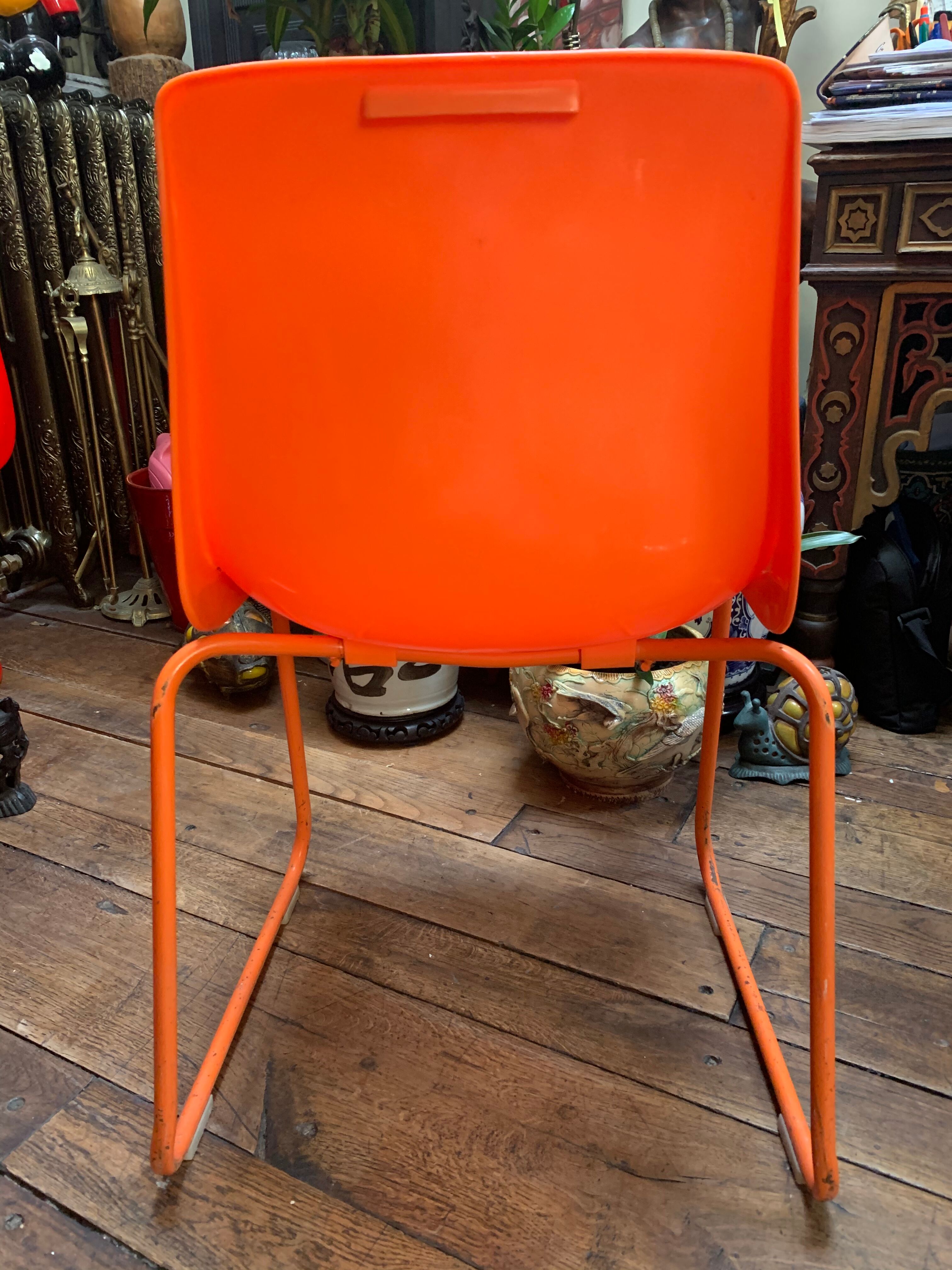 Vintage orange Grofilex chair