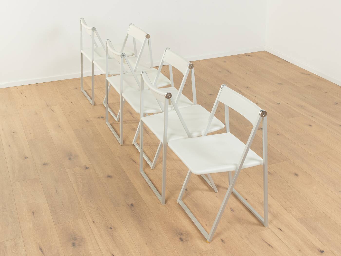Chaises pliantes en ag, interlübke, vintage