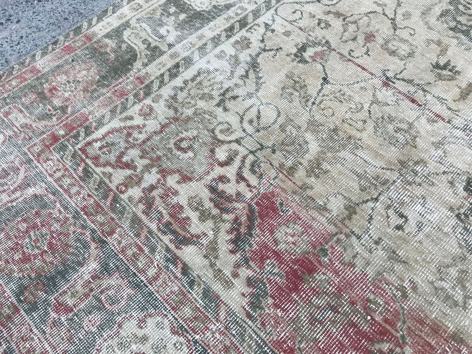 Neutral Pale Large Turkish Oversize Rug