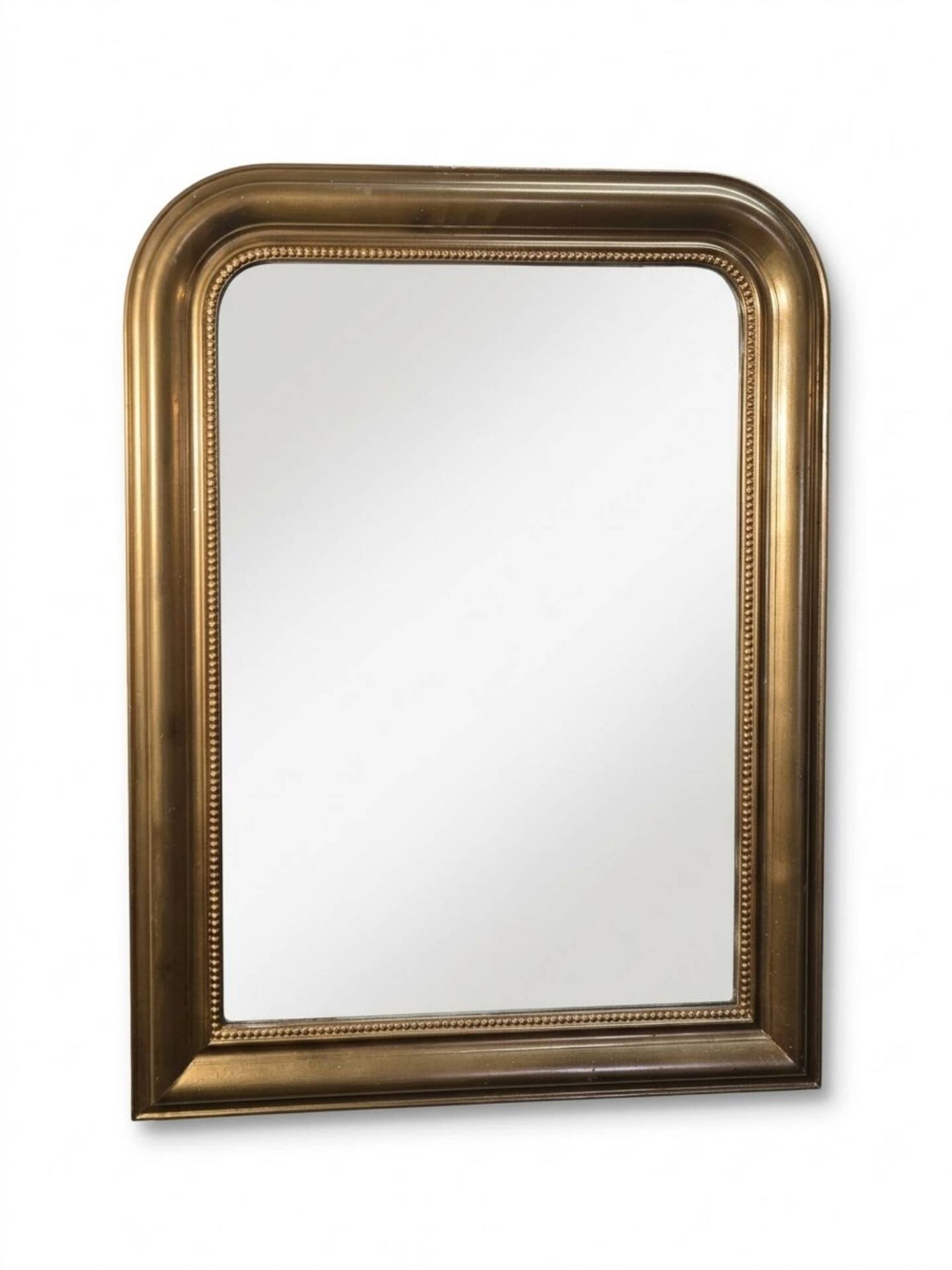 Miroir style Louis Philippe doré,  100×74cm