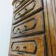 Vintage wooden chest of drawers