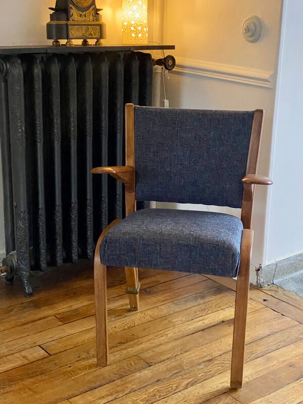 Chaise Hugues steiner Bow wood À « Spatulas »