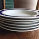 6 hollow / pasta plates by Saturnia porcelain