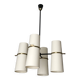 Lustre diabolical 8 lights Maison Lunel 1950