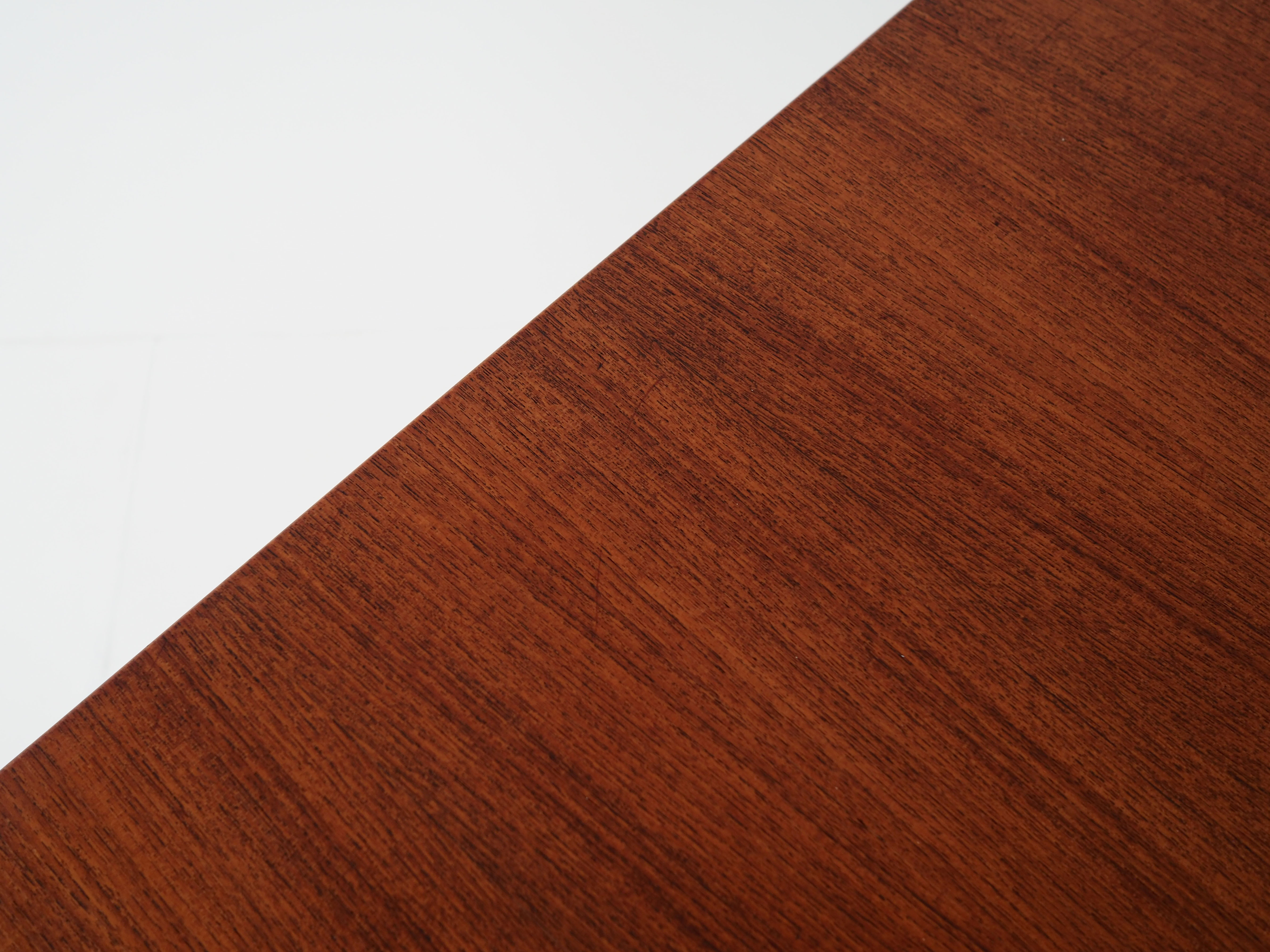 Bureau en teck design scandinave des années 70
