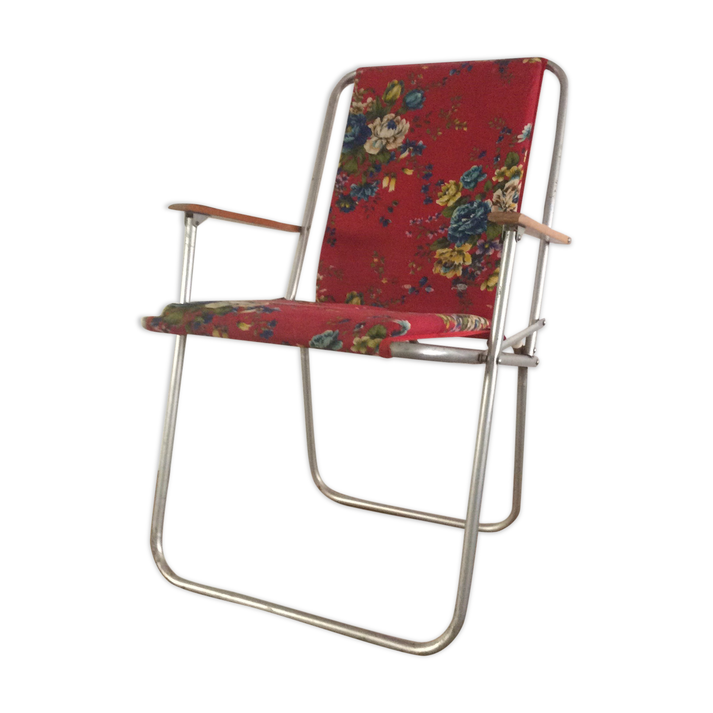 Vintage camping armchair