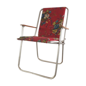 Vintage camping armchair