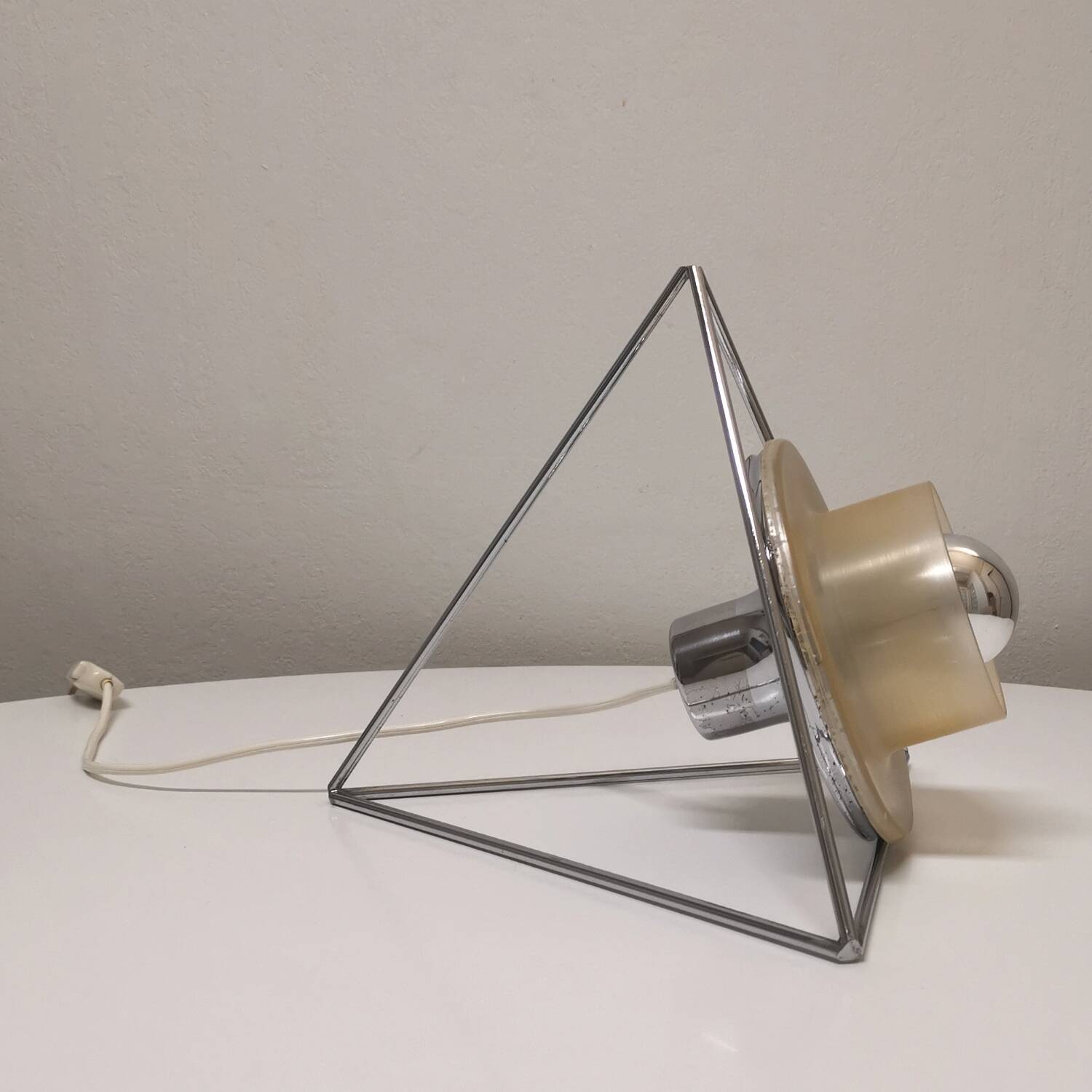 Poliedra designer lamp, Felice Ragazzo, Guzzini