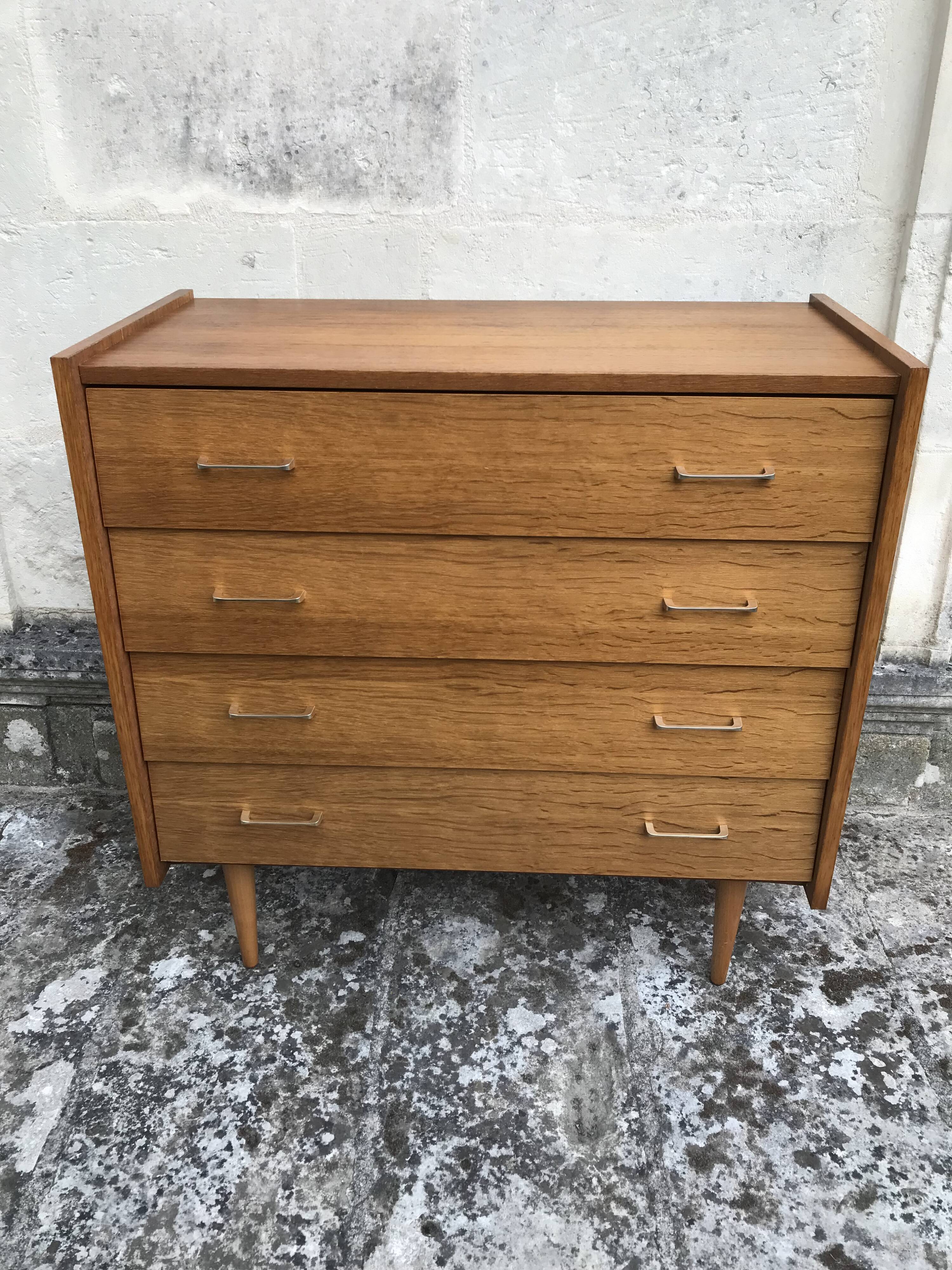 Commode year 60 light oak