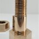 Box case solid brass shape nut bolt design 70s