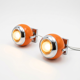 Pair of vintage 70s eyeball wall lights.