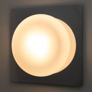 Carlo Nason Mid-century Modern Italian Steel and Murano Glass Wall Lamp, 70