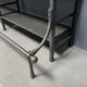 Industrial Iron Library Wall Shelving Cabinet
