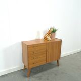 Formica kastje met lades vintage, ladekast