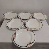 Assiettes Creuses En Porcelaine