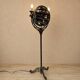Antique Art Nouveau floor lamp with fan "Luminaire"