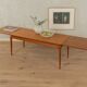 Rare extendable teak coffee table from the 1960s