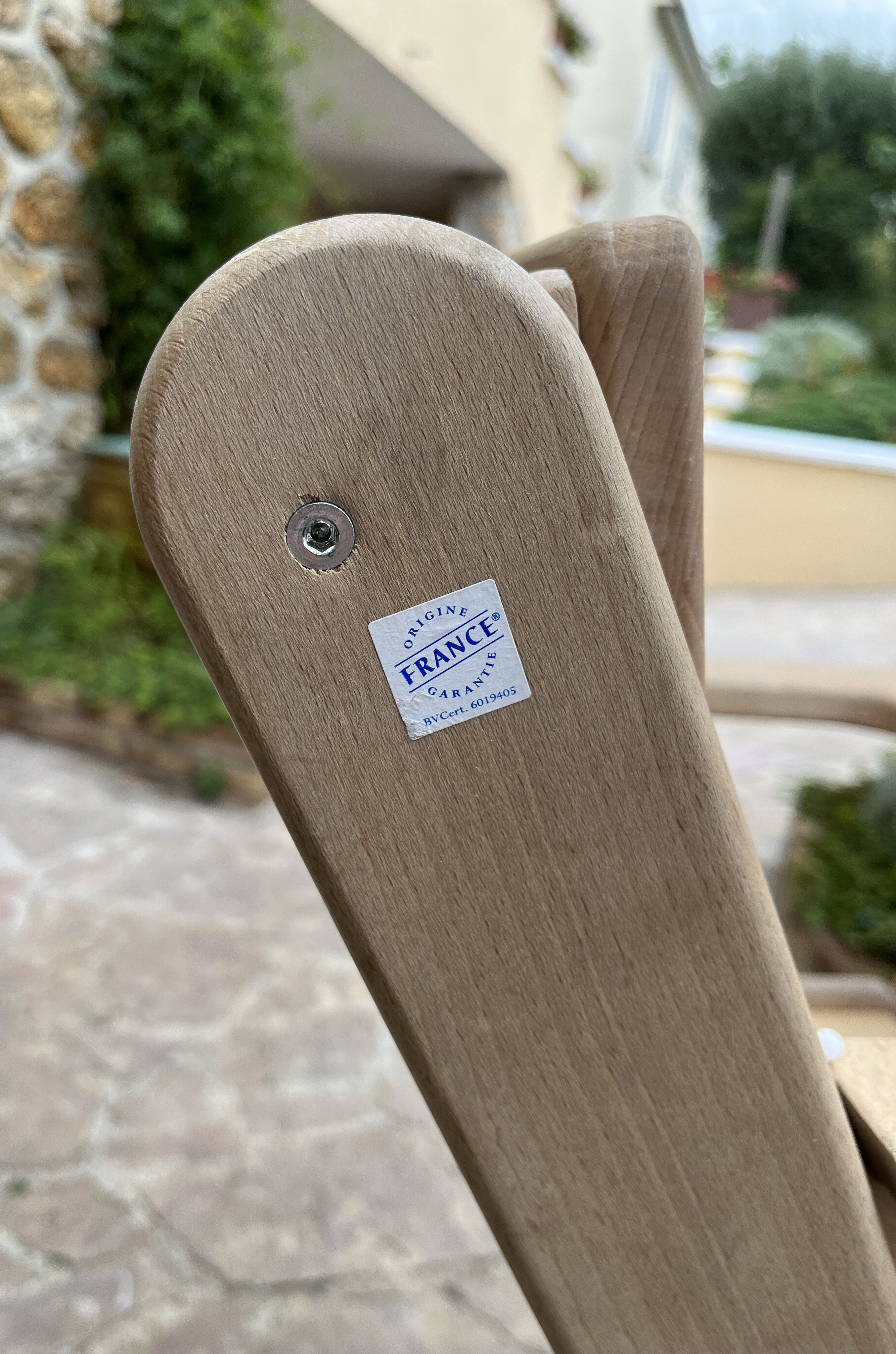 Wooden high baby chair