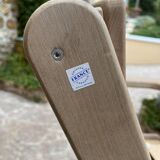 Wooden high baby chair