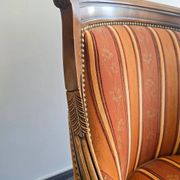 Pair of high-quality bergère armchairs – Manufacture SE