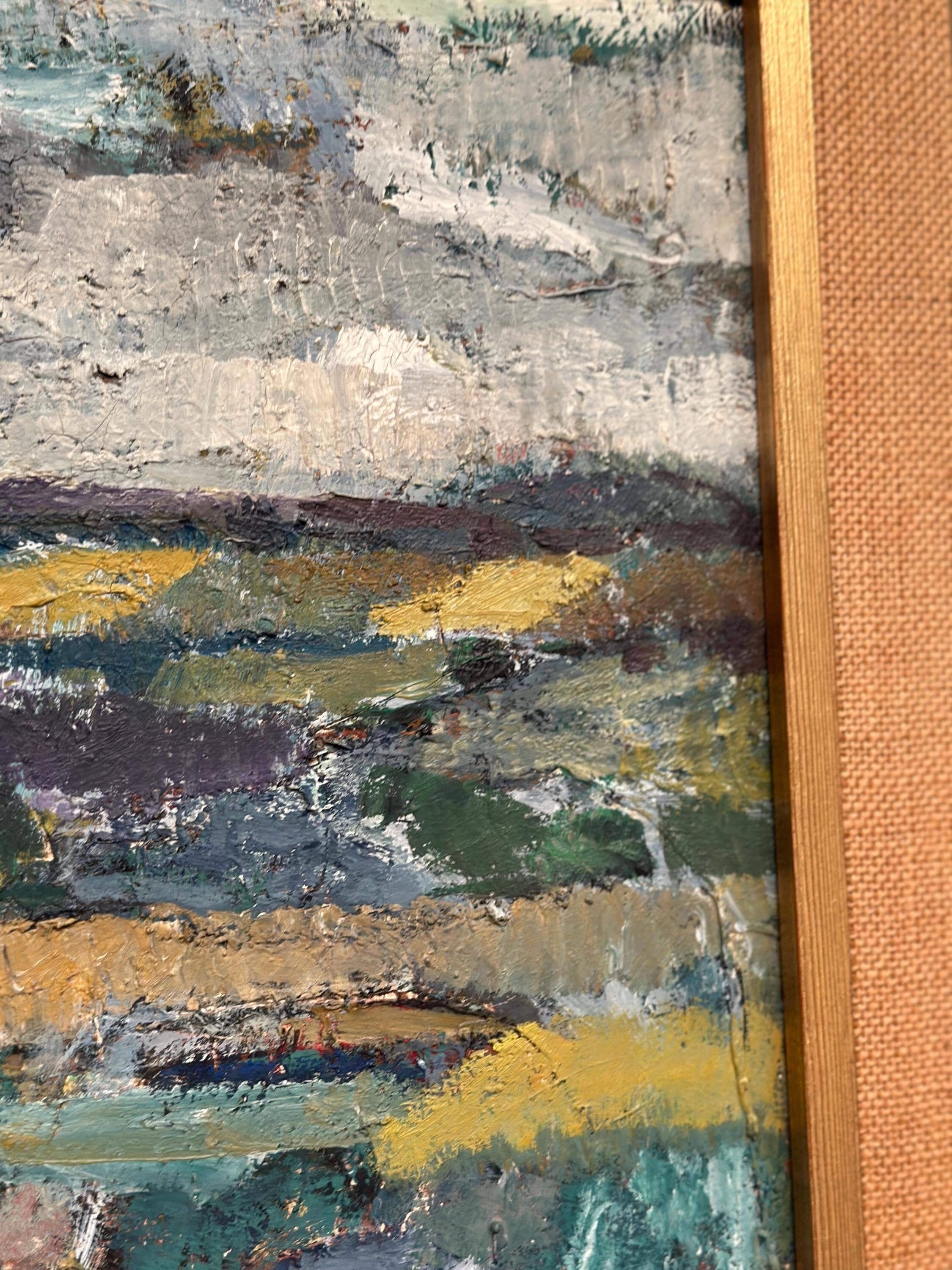 European Oil on Canvas – Landscape by Tadeusz Kamasa