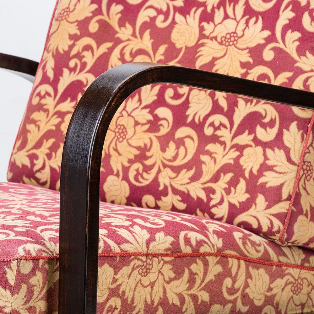 Pair of Armchairs by K. Kozelka & A. Kropacek, Czechoslovakia, 1940s