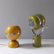 Set of vintage 70s table lamps