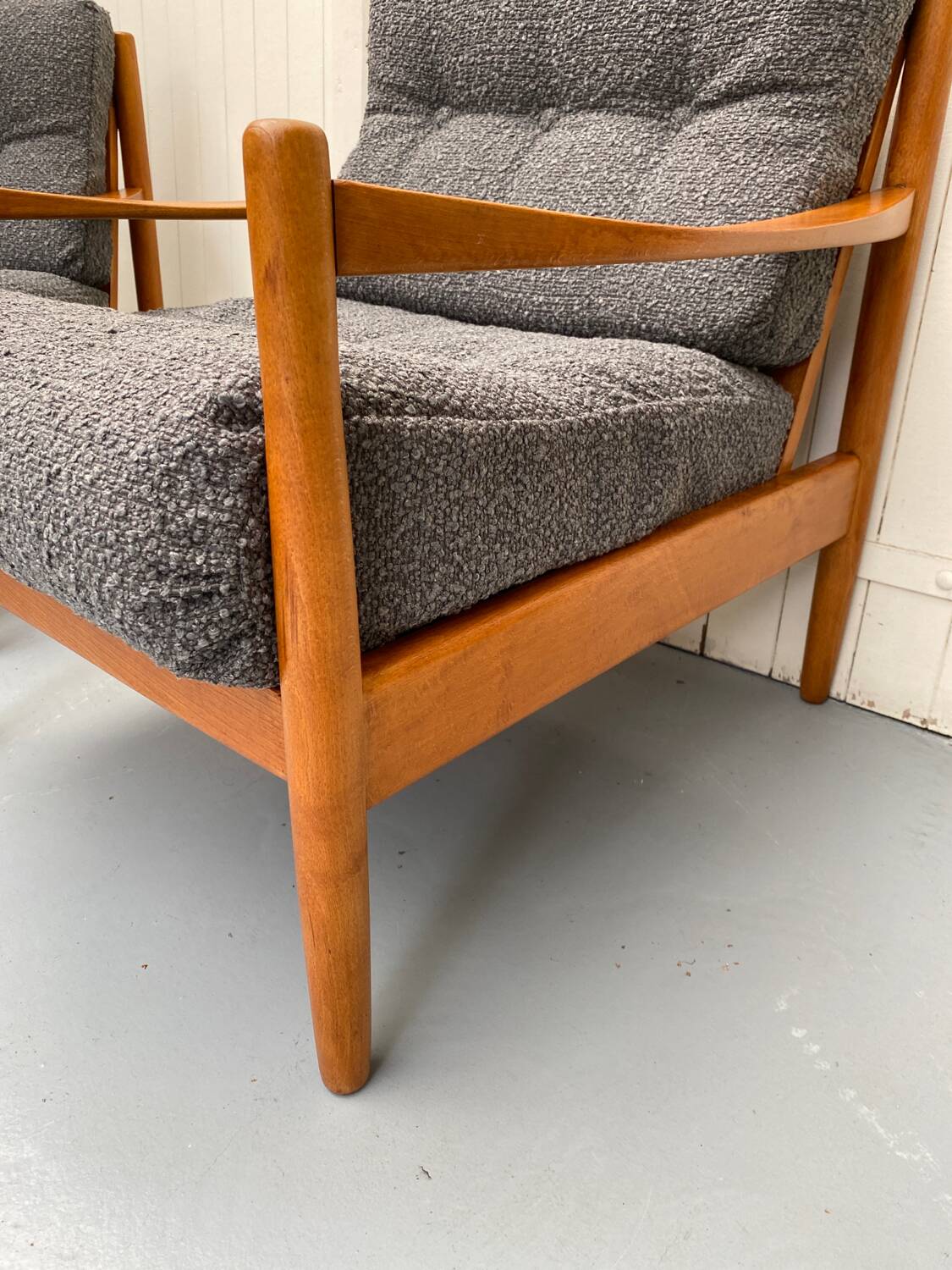 Pair of Scandinavian armchairs