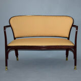Antique sofa set Kohn No.717, design by Gustav Siegel