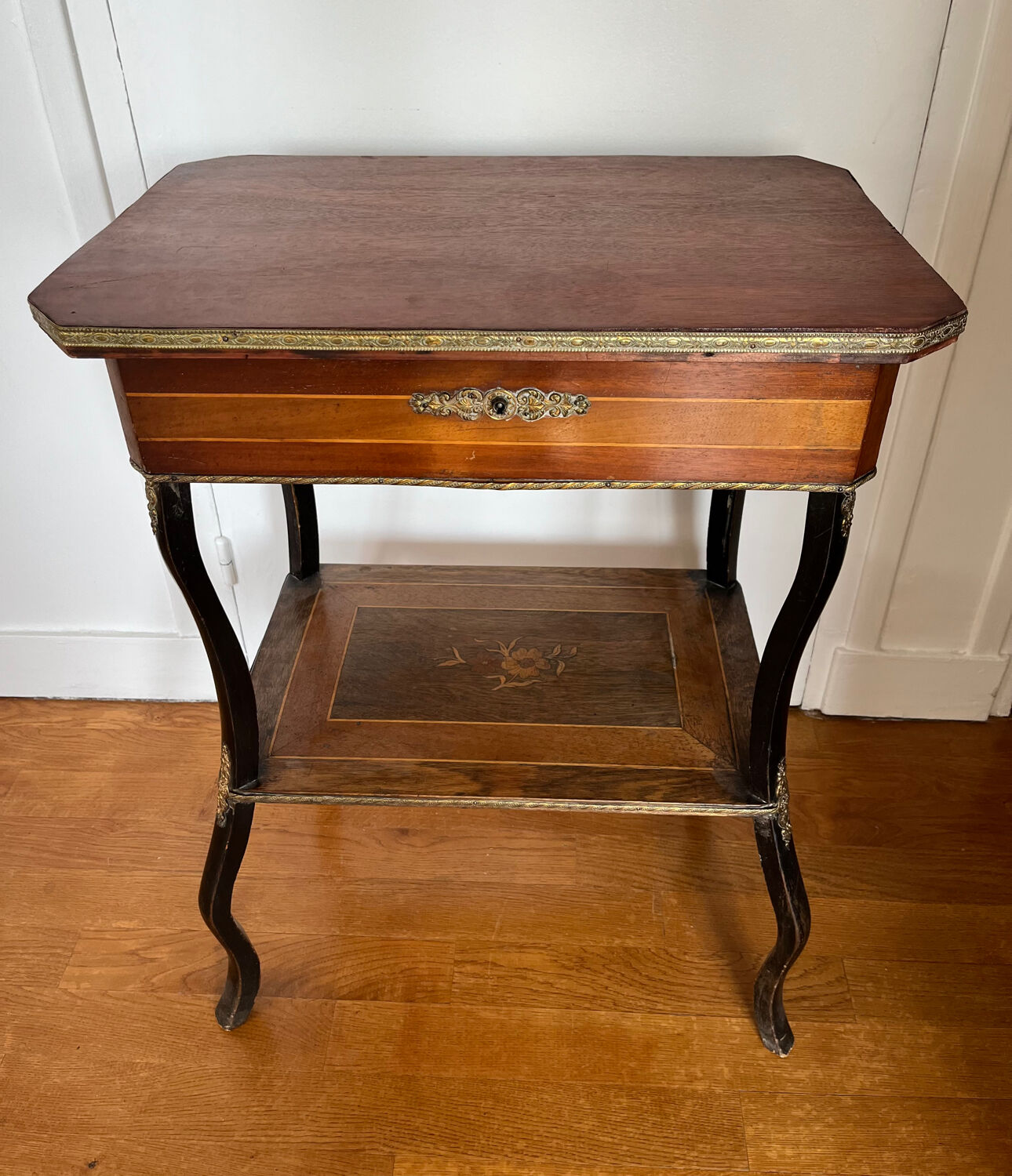 Old wooden seamstress