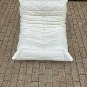 100% authentic Ligne Roset Togo 1-seater light beige leather '87