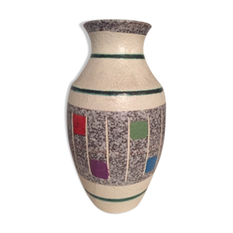 large vintage vase 50s
