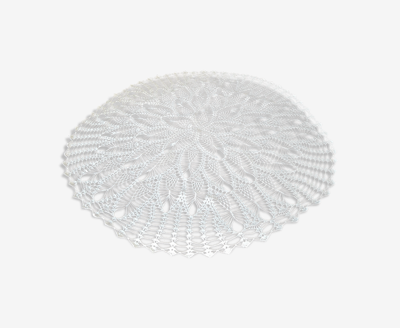 Handmade crochet placemat