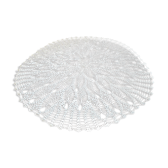 Handmade crochet placemat