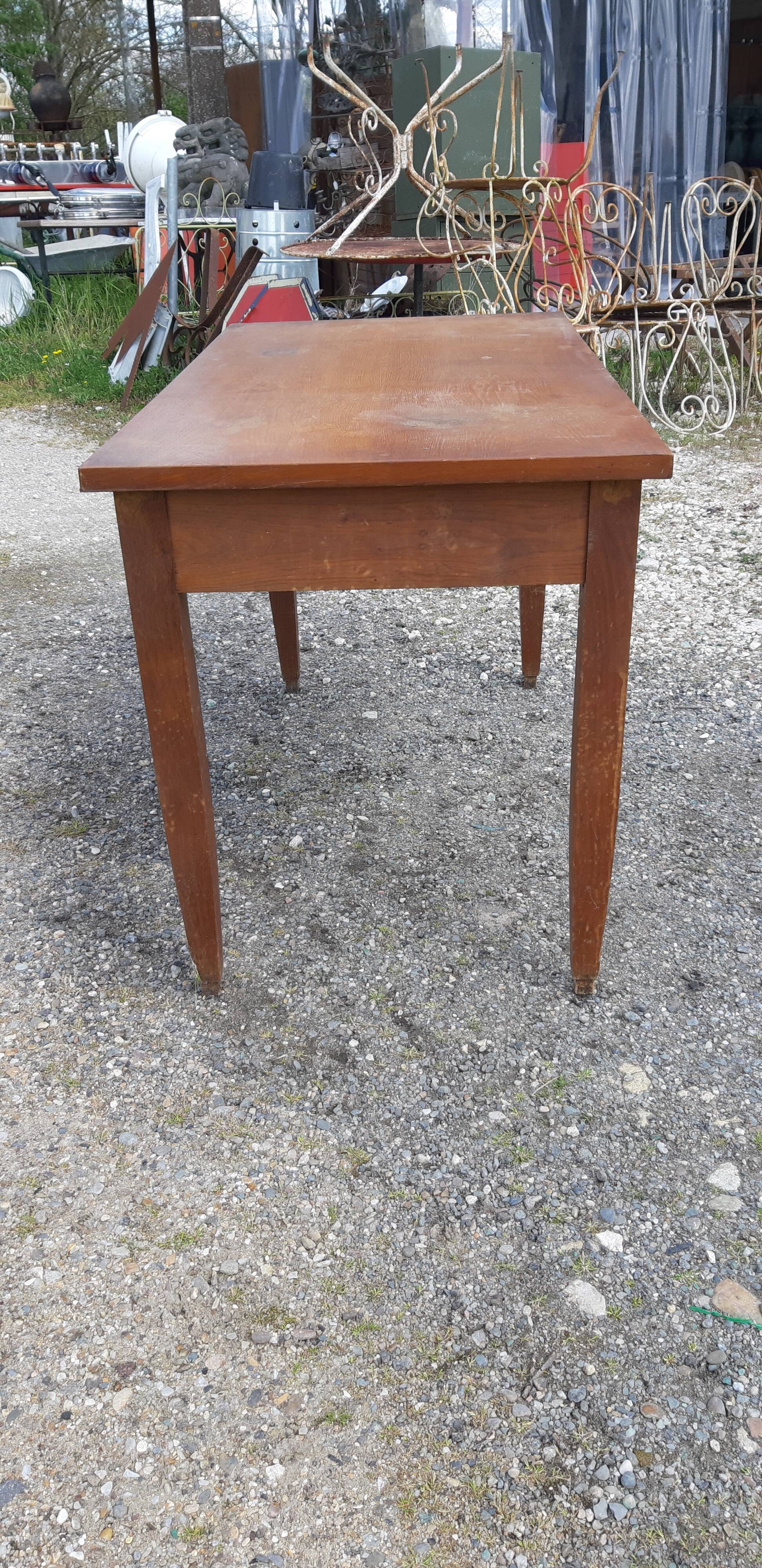 Bureau chêne année 60