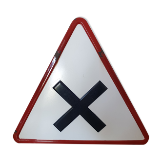 Traffic sign from 1975