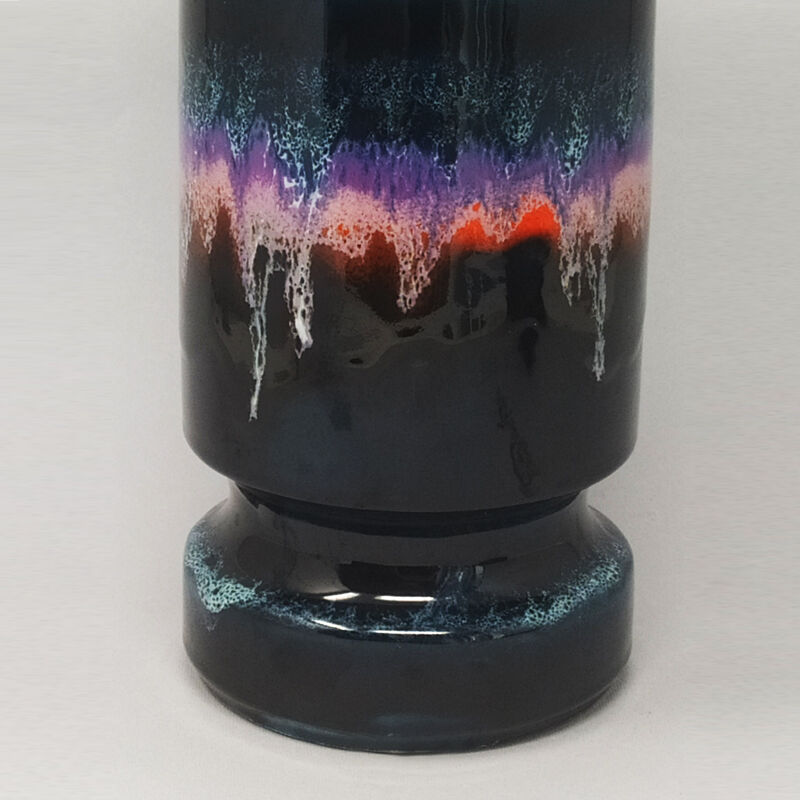 Vintage space age vase made in italy, 1970