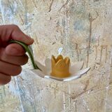 Daffodil candle holder