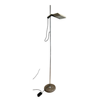Lampadaire Guzzini "Mattonella", base en marbre Mondrago, 1970