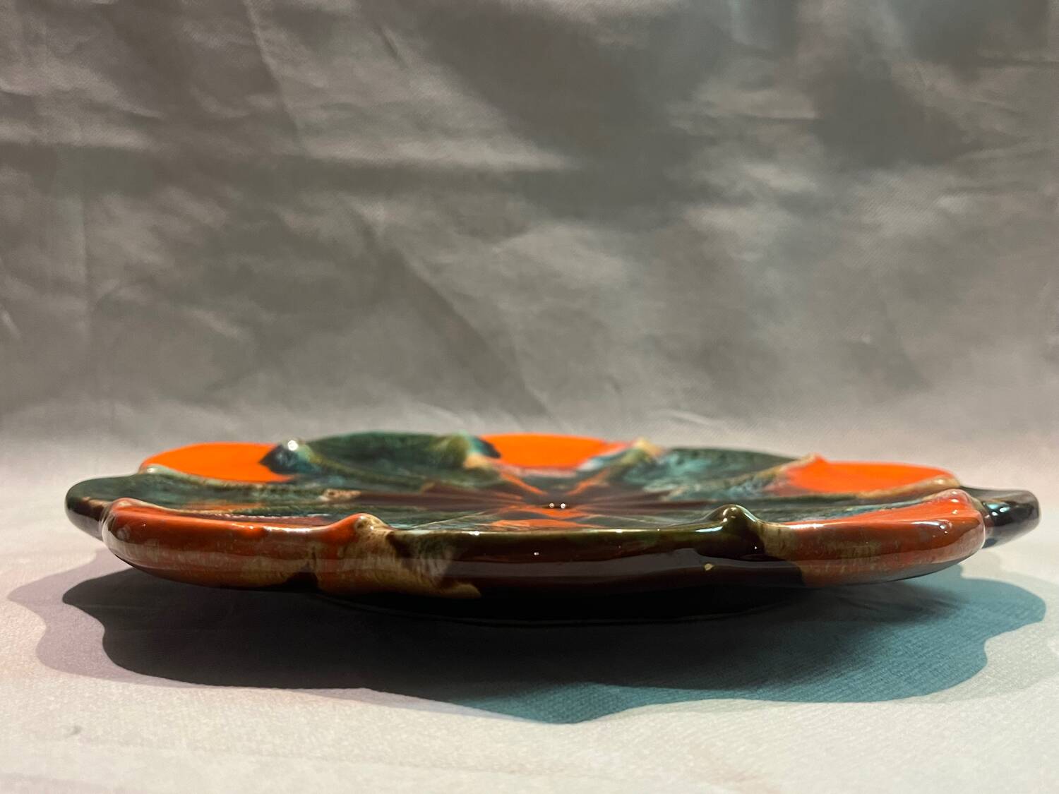 Plate signed Vallauris