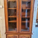 Glazed cherry bookcase